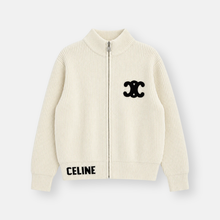 Veste zippée en maille Triomphe