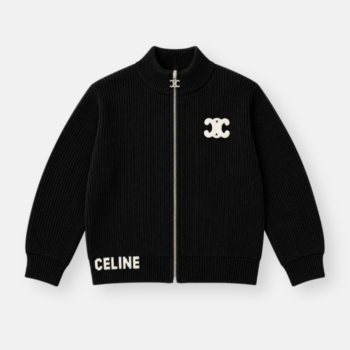 Veste zippée en maille Triomphe