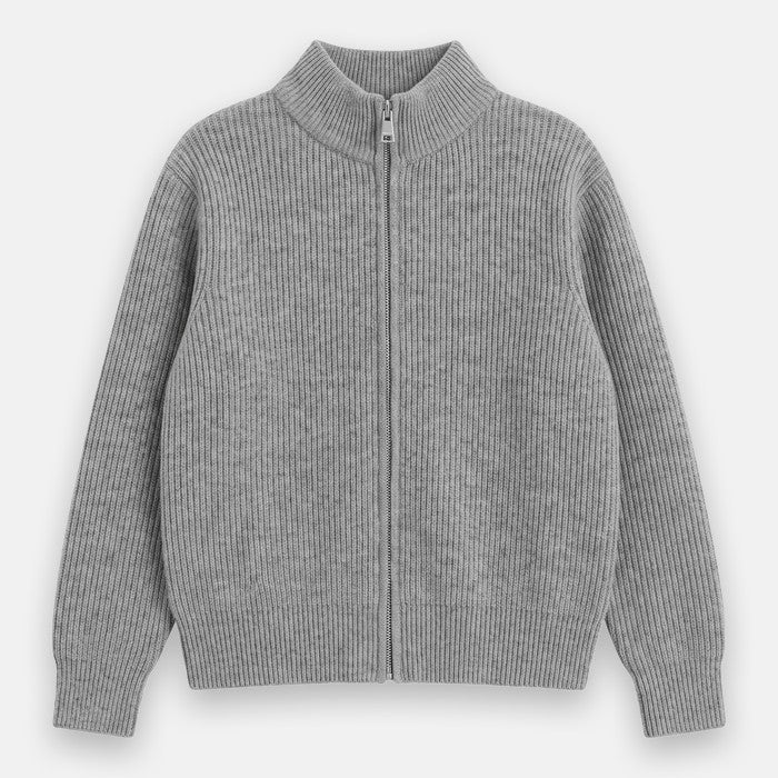 Veste Lou zippée côtelée